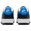 Nike Air Force 1 Low GS Black Light Photo Blue Kids Sneakers White FN8008-001