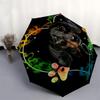 1pc Dachshund Love Heart Umbrella with Plastic Handle,Suitable for All Seasons Home Travel Outdoor UmbrellaDD1748