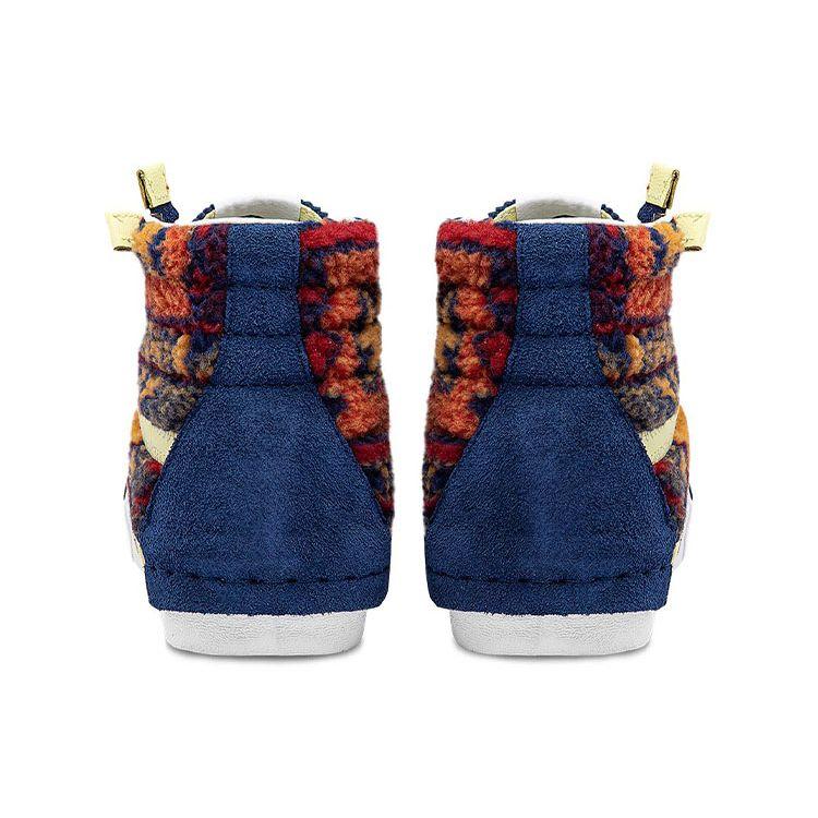 Vans Sk8 Casual High-Top Skate Shoes Unisex Sneakers Blue Red VN0A3WM1ABG