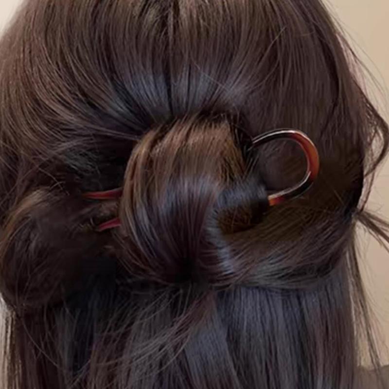 Стильная заколка для волос для женщин и девушек, дизайн в виде козьего рога, вилка для волос, палочки для волос, аксессуар для волос для причесок пучок, инструмент для укладки волос