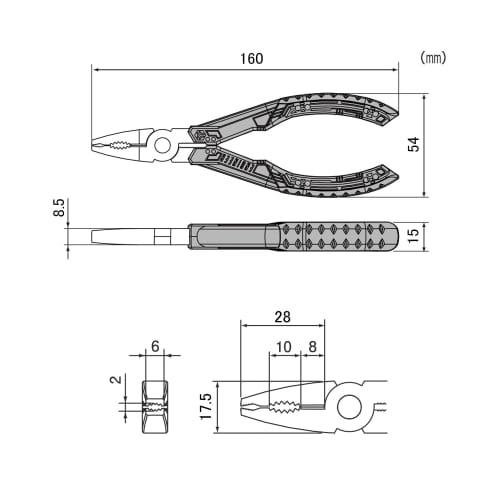 ИНЖЕНЕР Инженер Nejisaurus GT загорелый винт/раздавленный винт/ржавый винт для 3~9,5 мм PZ-58 зеленый