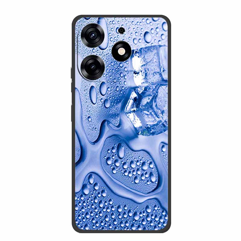 Для Blackview Shark 9 Чехол 6.67" Черный Силиконовый Мягкий Задний Чехол-Крышка Для Blackview Shark 9 Чехол для Телефона Spark9 Coque Funda Shell
