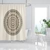 Mandala Waterproof Fabric Shower Curtains Bathroom Curtain Accessories Bath Curtain 180x200cm 240*200cm Boho Decoration Vintage