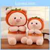 Good Pig Persimmon Cartoon Realistic Plush Toy Animal Doll Soothing Sleep Gift