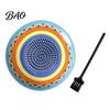 Fresh Fruit Puree Tool Ceramic Garlic Ginger Grater, 2-in-1 Manual Shredder Plate for Kitchen Cooking, Flat Efficient Spice Mincing Base Easy-Clean