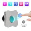 Smart Biometric Fingerprint Lock Security Home Office Drawer Wardrobe Keyless PanelSilver