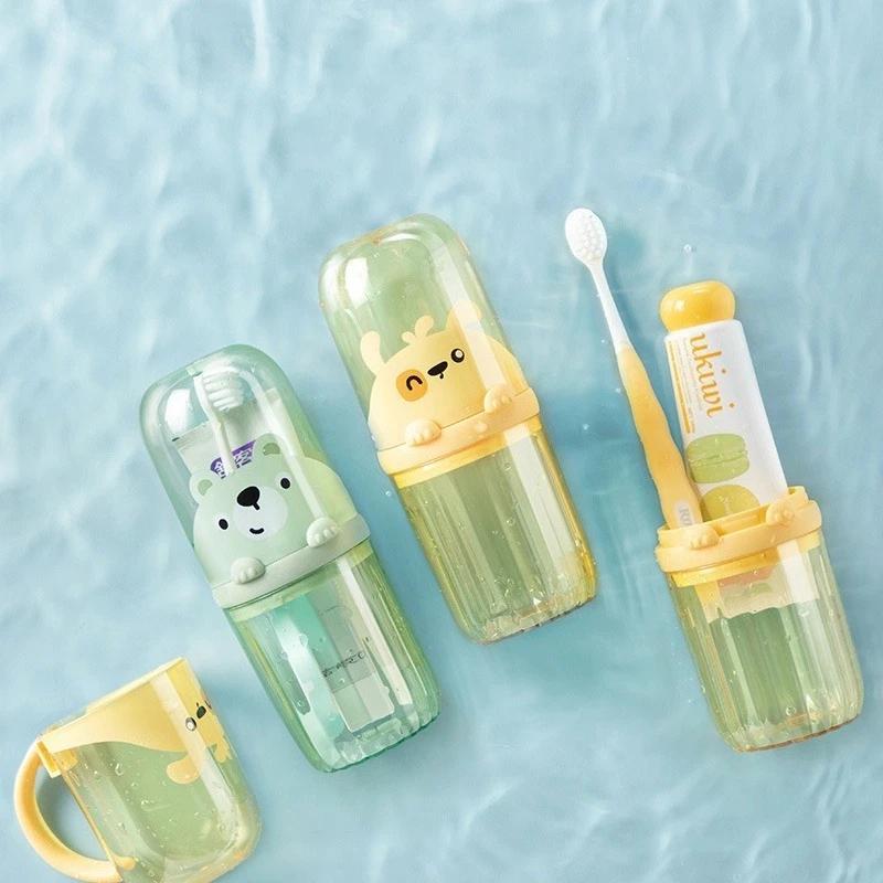Kids Travel Foldable Cup, Portable Oral Care Accessory for Brushing On-the-Go