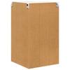 Wall Mounted Corner Cabinet PORTO Artisan Oak 57 x 57 x 100 cm