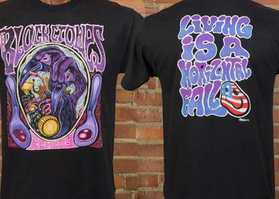 Vintage The Black Crowes Concert T Shirt 1993 Remedy _Living Is A Horizontal