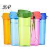 Heat Resistant Drinking Vessel Transparent Water Cup, Portable Plastic Bottle, with Strap Everyday Hydration Accessory Handle, Clear Heat-resistant