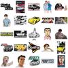 10/30/50 шт. Наклейки из японского аниме Initial D Крутые мультяшные декали DIY для скейтборда, телефона, ноутбука Классическая наклейка-декор в стиле манги