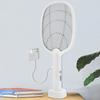 Mosquito Killer Lamp USB Rechargeable Electric Foldable Mosquito Killer Racket Fly Swatter Repellent Lamp Zapper Insects Racket