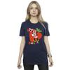 Disney Womens/Ladies Minnie Mouse So Sweet Strawberry Cotton Boyfriend T-Shirt