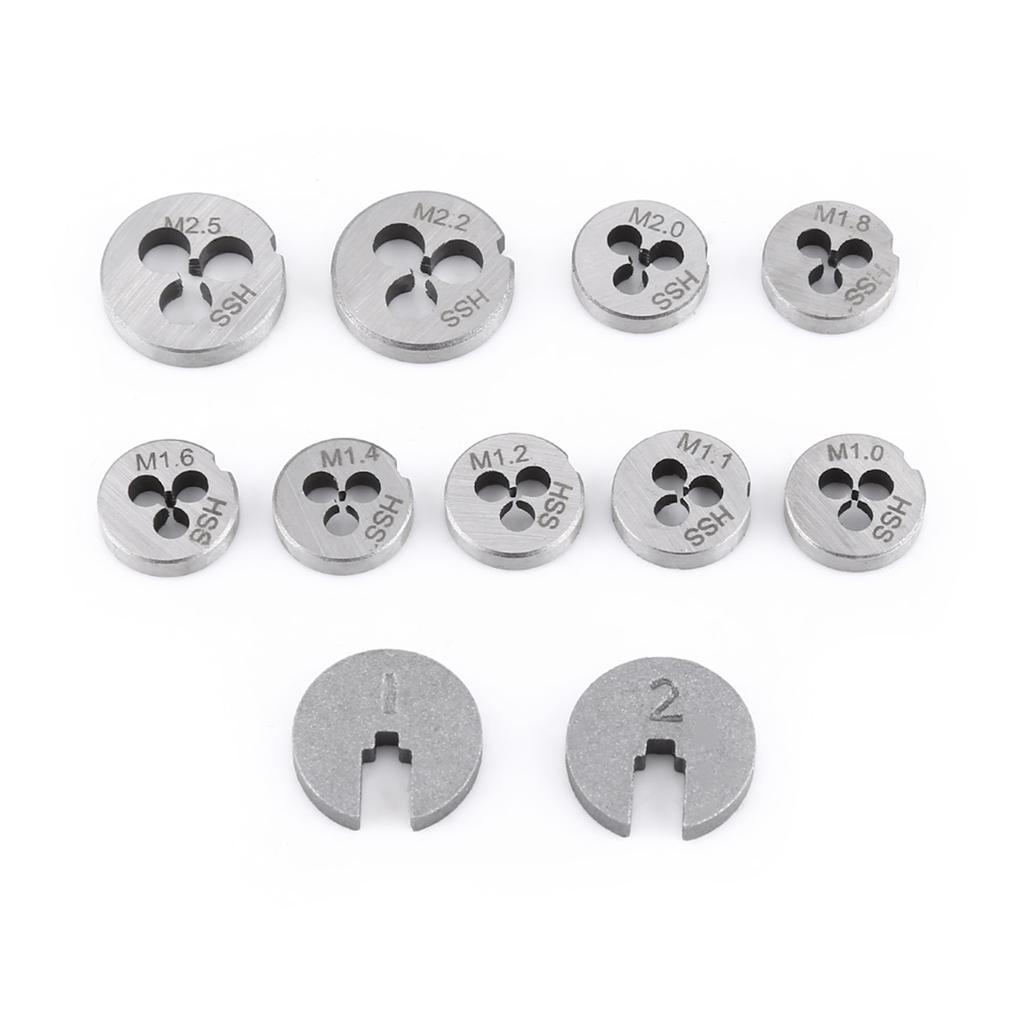 30шт. Набор метчиков, плашек, гаечных ключей, набор ручных инструментов для нарезания резьбы