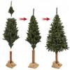 KADAX Artificial Christmas Tree On a Trunk 220 Cm Natural Spruce