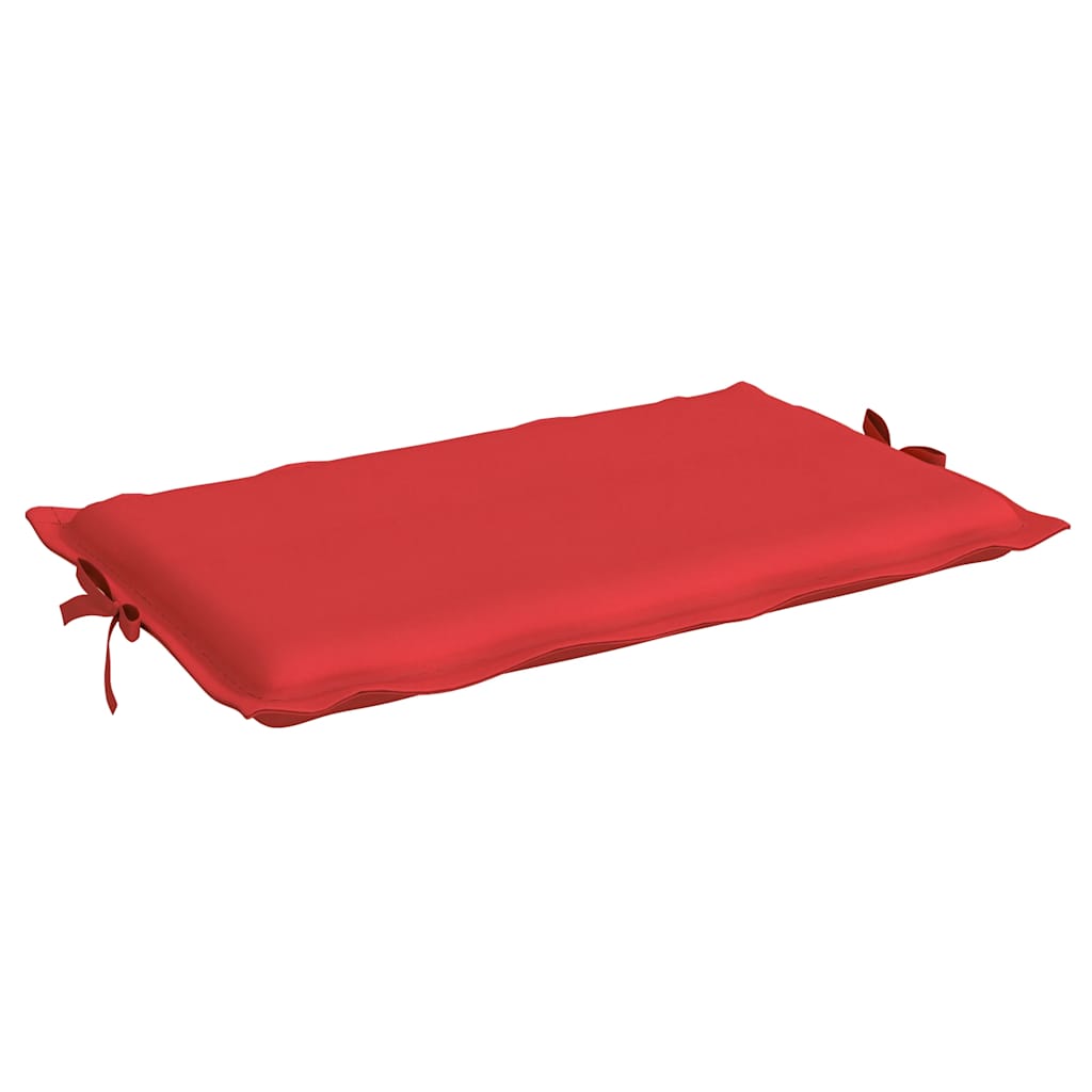 Sun Lounger Cushion Red 186 x 58 x 4 cm Oxford Fabric