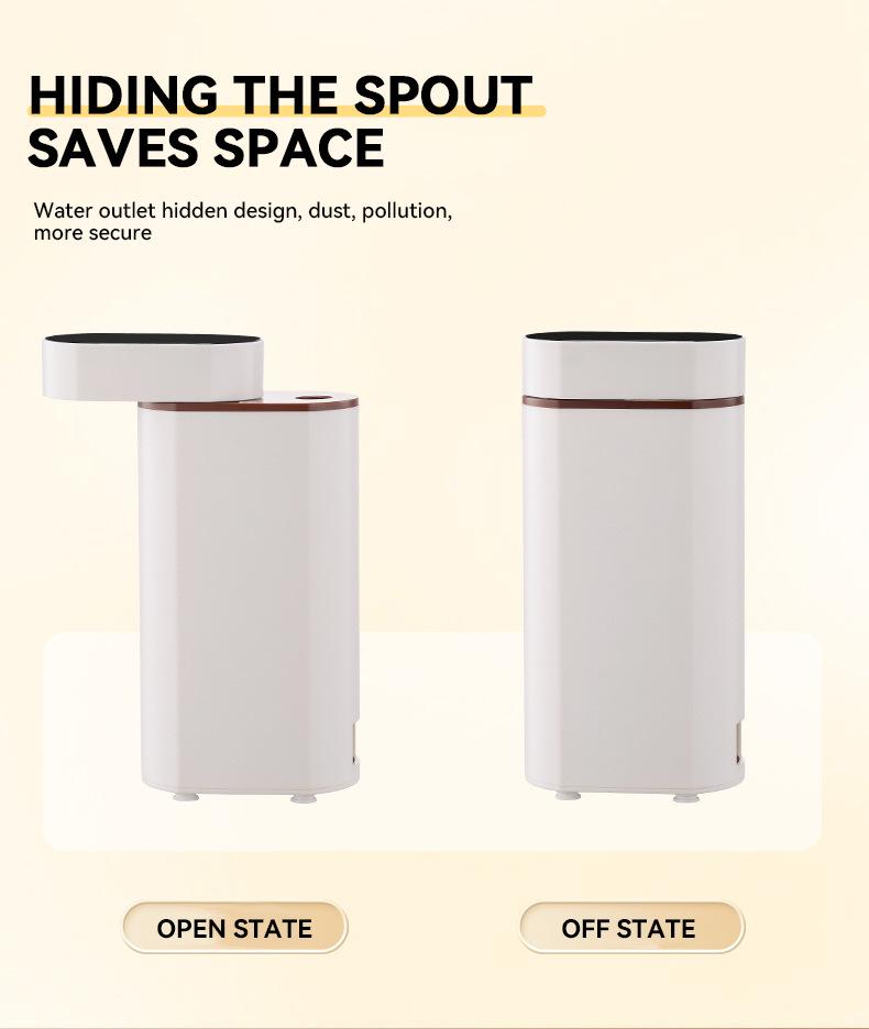 Компактный дорожный чайник: Диспенсер для мгновенного нагрева горячей воды для деловых поездок