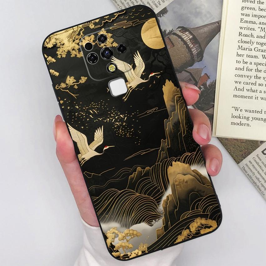 Для Tecno Camon 16 17 19 Pro Premier 16S 17P 18P 18T 18i Чехол для телефона Узоры свирепого гепарда Матовый силиконовый Мягкие задние крышки Для Tecno Ударопрочный чехол