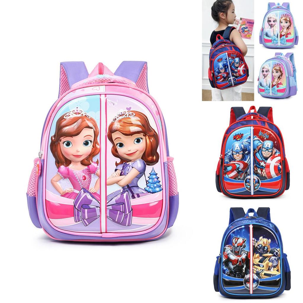Cinnamoroll Kids School Backpack With Lightweight Oxford Fabric For Toddler Education Use