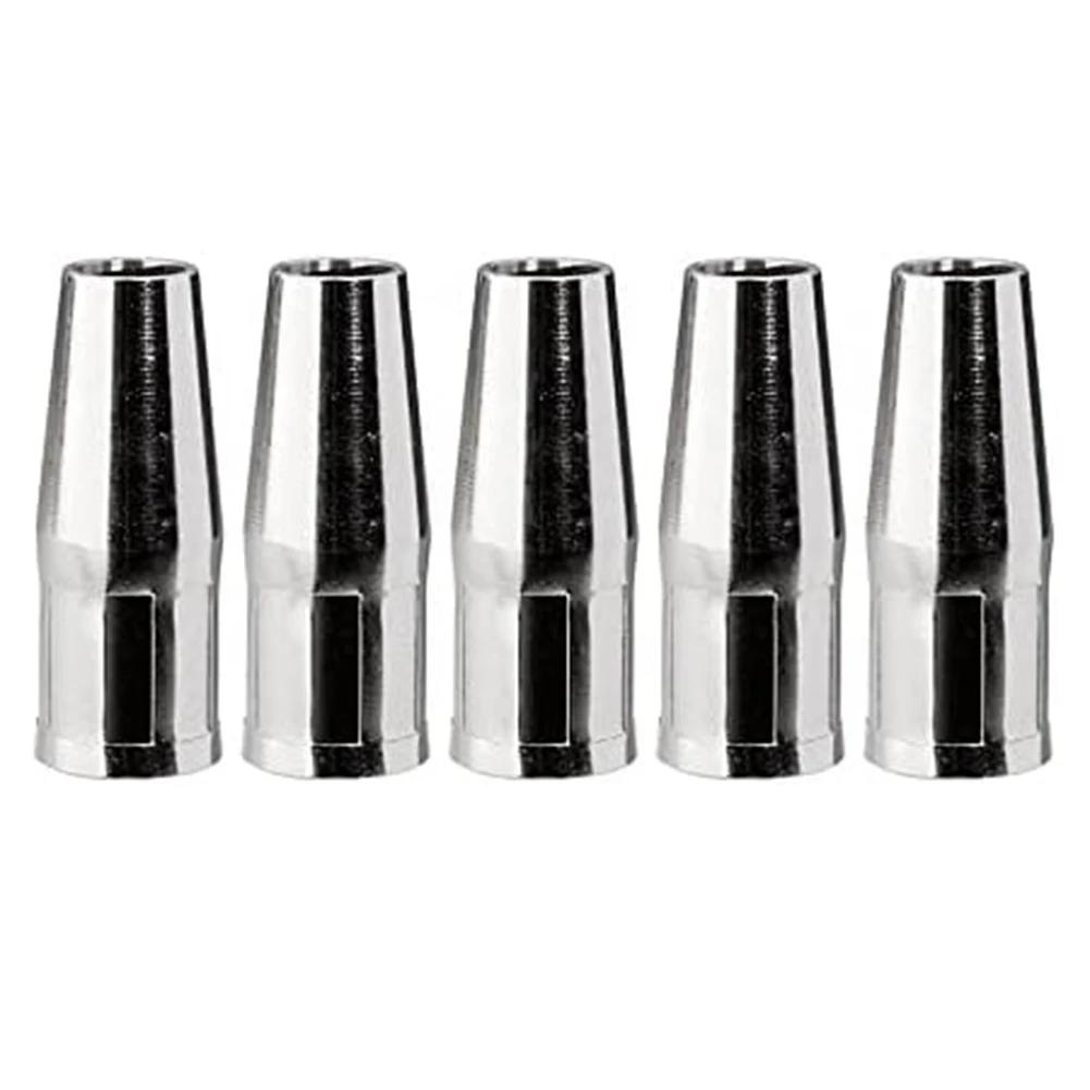 5 шт. Газовое сопло для сварки MIG для сварочных горелок Lincolns Magnums PRO 100L и PRO 175L, модель KP3075-1-50F