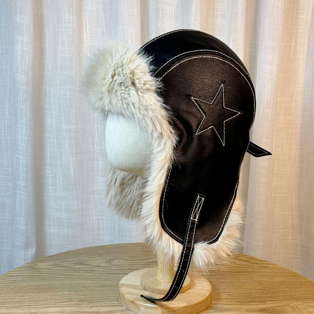 Мужская и женская зимняя утолщенная бархатная водонепроницаемая и теплая шапка с защитой ушей, для активного отдыха на северо-востоке, для велоспорта, защита от холода, шапка-ушанка