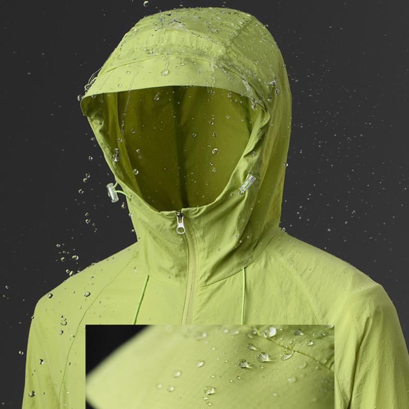 Легкая дышащая, приятная для кожи солнцезащитная куртка с защитой от ультрафиолета UPF50 для мужчин. Одежда для защиты от солнца.