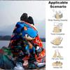 1pc Sonic Urban Flannel Blanket, Soft Skin Friendly with Digital Printing, Various Sizes Available for Family, Friends, Birthday
