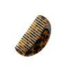 Colorful Hawksbill Hair Comb Wide-tooth Acetate Hair Comb Semicircular Comb  Hair Styling Tool