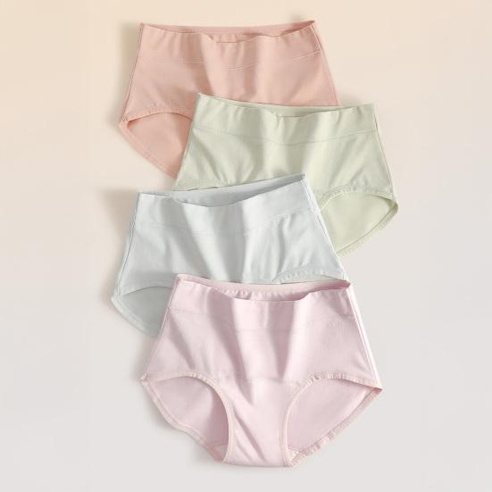 Женское хлопковое нижнее белье со средней талией, не показывающие трусики, дышащие, мягкие, эластичные, полностью закрывающие трусы, бесшовные трусы