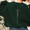 Толстовка Love Is A Dagger Loki and Lady Loki Shirt Loki Dagger Sweatshirt Women Long Sleeve Casual Pullover Sweeper