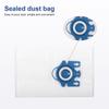 8 Pack Replacement Vacuum Bags Effective Dust Filtration Compatible with Miele/Fjn/GN Hyclean 3D