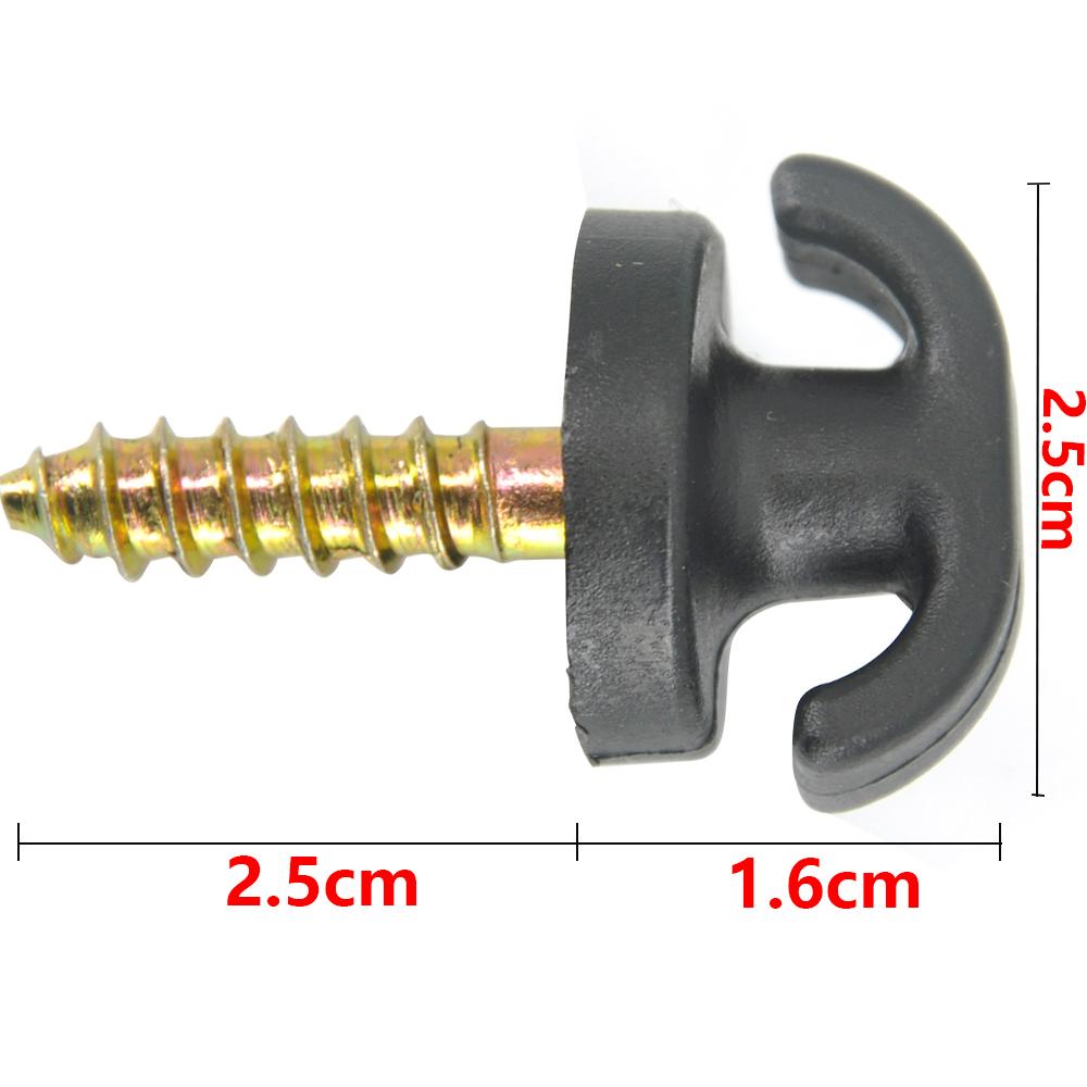 4 шт. универсальный задний багажник автомобиля, автоматический крепежный винт, крючок, конверт, плоское вертикальное кольцо для багажа, петля, подвесные зажимы