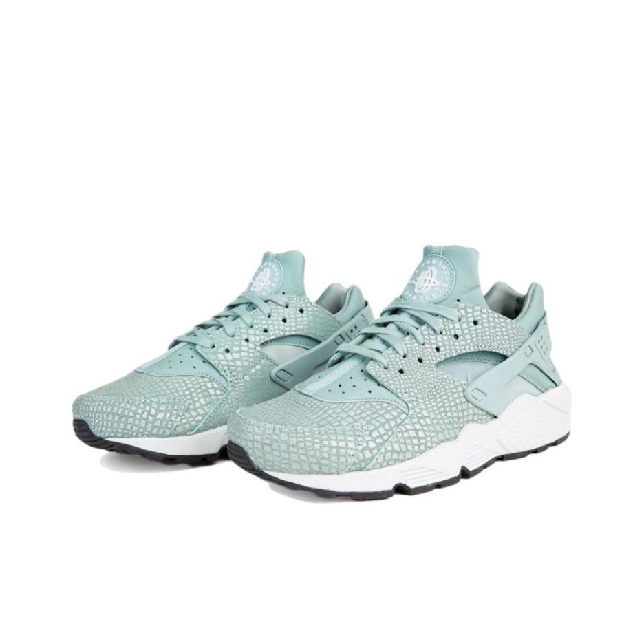 Nike Кроссовки Nike Air Huarache Run Print Cannon Crocodile Женские Синие Cannon-Blue Белые 725076-006
