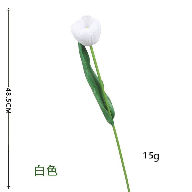 Tulip Simulation Flower Feel Moisturizing Living Room Home Decoration Flower Arrangement Wedding Photography Props Bouquet