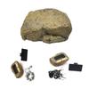 Simulation Stone Diversion Safe Stash Box with Compartment Private Money Secret Storage Device for Keys Cash Valuables