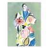 Green Botanical Vase La Mela Van Gogh Abstract Line Wall Art Canvas Painting Posters and Prints Pictures for Living Room Decor