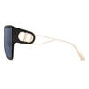 Dior Hollow Design Irregular Shape Sunglasses Women sunglasses Gold 30MONTAIGNEBU