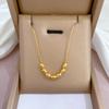 Fashion Retro Women's Necklace Temperament Micro Diamond Necklace Exquisite Collar Chain Accessories