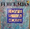 12-дюймовая пластинка FORCE MD'S - Love Is A House TB898 Tommy Boy 1987 US Танцевальная и Электронная Б/У