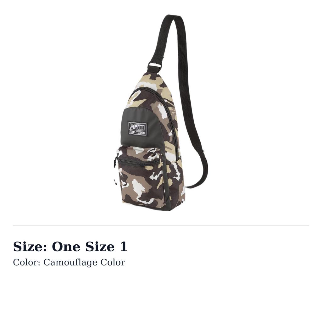 PUMA Fabric Shoulder Bag Regular Unisex Camouflage 075736-27