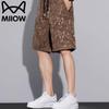 MIIOW Мужские летние повседневные шорты прямого кроя