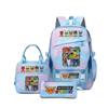 New Rhythm Box Student School Bag Backpack Lunch Bag Lunch Box Bag Pencil Bag