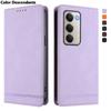 Магнитный чехол-книжка для Xiaomi Poco C71 C65 C61 C40 X6 F6 M6 Redmi 13C 12C 10C 10A Turbo 4 K80 K70 Кожаный чехол с защитой от кражи RFID