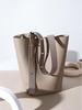Women's Genuine Leather Bucket Bag - Stylish, Large Capacity, Versatile Handbag
