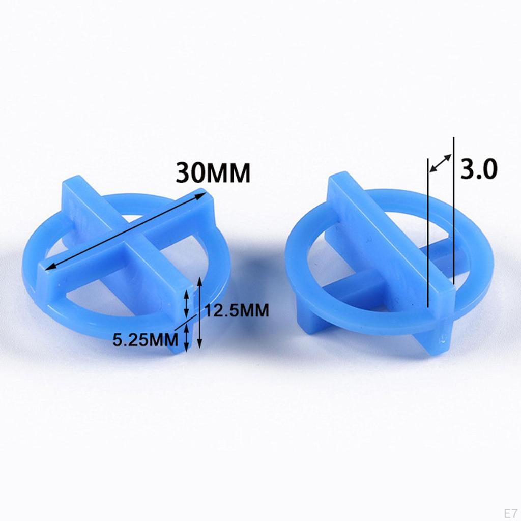 100 шт. распорок для поперечной плитки, система выравнивания зазоров, клиновая керамическая система