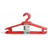 Rainbow Plastic Hangers - Confortime - 6 Pieces - Multicolor