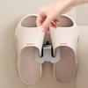 Storage Organizer Slippers Hanging Shelf Suction Cup Shoes Rack Slipper Rack  Bedroom