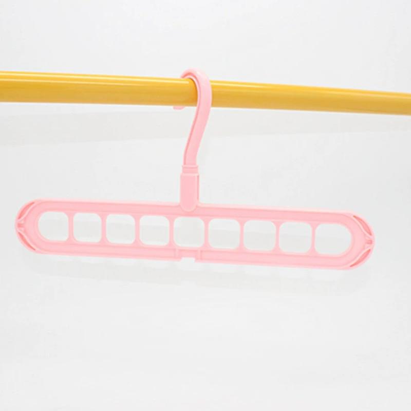 Волшебные многопортовые вешалки для одежды, экономящие место, сушилка, многофункциональный пластиковый органайзер для гардероба, вешалка для одежды