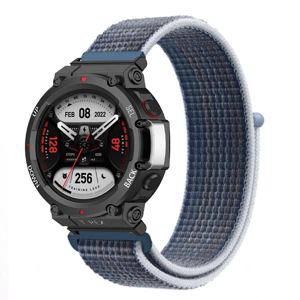Нейлоновый ремешок-петля для умных часов Huami Amazfit T-REX 3/2, женский/мужской браслет для Amazfit T-Rex/T-Rex Pro, ремешок на запястье Correa