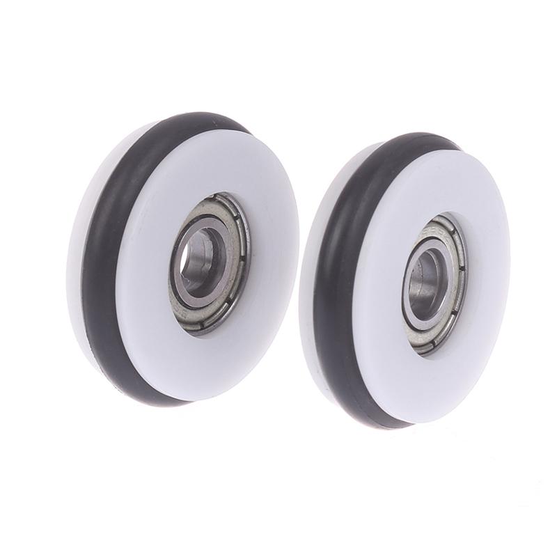 6*28*8Mm Buna-N Rubber O Rubber Ring Silent Elastic Wheel 696 Bearing Roller Mute Elasticity Roller Pulley